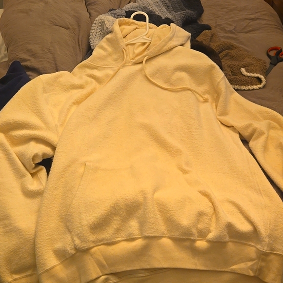 XL industry of all nations off white hoodie. Organic fleece cotton. Chem free - Picture 1 of 3